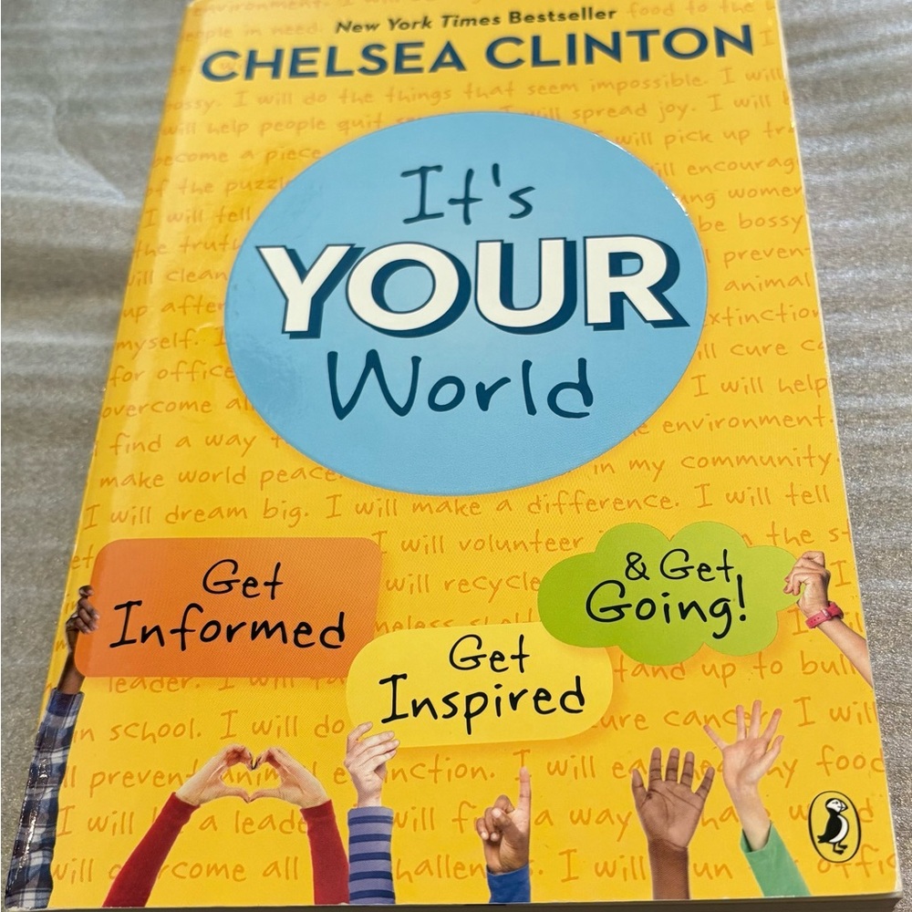 It's Your World Book by Chelsea Clinton